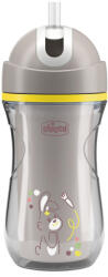 Chicco Sport termo pohár szívószállal grey, 14m+
