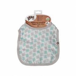 XKKO Bambusz előke Scandinavian Baby Mint Cross