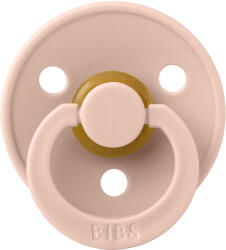 BIBS Colour természetes gumi cumi 1db - 2-es méret Blush