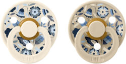 BIBS x LIBERTY Colour természetes gumi cumik 2 db - 1-es méret Bobo Ivory Mix