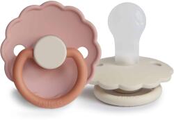 Frigg KÉTPACK CUMI DAISY AURORA/CROISSANT, 0-6 HÓ, SZILIKON BISCUIT / CREAM