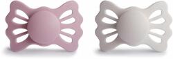 Frigg SZIMMETRIKUS CUMI 2 DB - LUCKY PRIMROSE/ SILVER GRAY, 6-18 HÓ, SZILIKON Változat: PRIMROSE/ SILVER GRAY