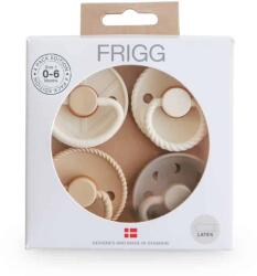 Frigg NÉGYCSOMAG KEREK CUMIK Frigg ROSY ROMANCE, 0-6 HÓNAPOS, GUMI Crystal sparkle