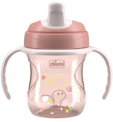 Chicco Training tanulópohár füllel pink, 6m+