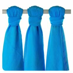 XKKO BMB Bambusz pelenka Colours 70x70 - Cyan (3db)