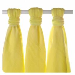 XKKO BMB Bambusz pelenka Colours 70x70 - Lemon (3db)