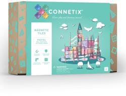 Connetix mágneses építőkészlet - Pasztell golyópálya csomag 106 db (CT-P-00106-BR)