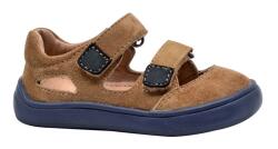 Protetika - Gyerek fiú barefoot szandál TERY BROWN Cipőméret: 27