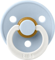 BIBS Colour természetes gumi cumi 1db - 2-es méret Baby Blue Night
