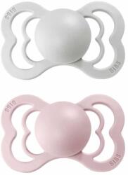 BIBS Supreme szimmetrikus szilikon cumik 2db - 2-es méret Haze / Blossom