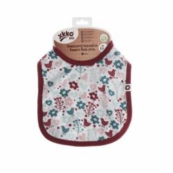 XKKO Bambusz előke Flowers&Birds Girls (PUL)