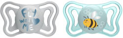 Chicco Physio Light szilikon cumik kék 2-6m, 2 db