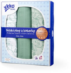 XKKO Organic Staré časy - Biopamut pelenka 70x70
