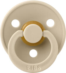 BIBS Colour természetes gumi cumi 1db - 2-es méret Vanilla