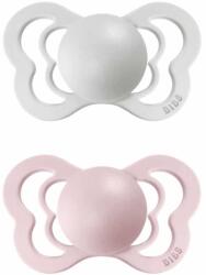 BIBS Couture anatómiai szilikon cumik 2 db - 2-es méret Haze / Blossom