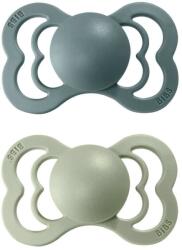 BIBS Supreme szimmetrikus szilikon cumik 2db - 1-es méret Island Sea / Sage