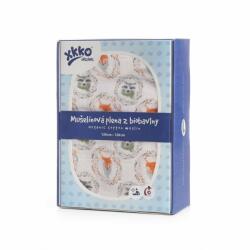 XKKO Organic biopamut pelenka 120x120, Fox&Raccoon