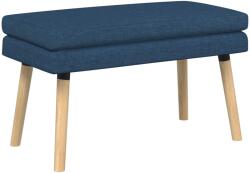 vidaXL Banca cu doua straturi albastru 80 x 40 x 47 cm Tesatura GartenMobel Dekor (42038439)