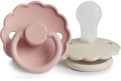 Frigg KÉTPACK CUMI DAISY AURORA/CROISSANT, 0-6 HÓ, SZILIKON BLUSH / CREAM