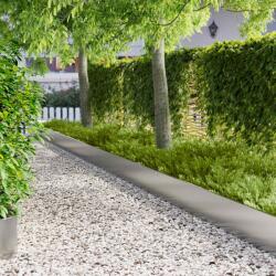 vidaXL Margine pentru gazon 20 pcs 103 x 30 cm Otel Argintiu GartenMobel Dekor (8008415)