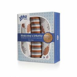 XKKO Organic Pamut pelenkák Régi idők 70x70, (3db)
