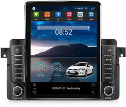 NAVIGPS Navigatie BMW E46 din 1999 - 2006, Ecran TESLA 9.7 inch, 8 GB RAM si 128 GB ROM, Android 15, Slot Sim 4G, Procesor Octa Core, Carplay Wireless si Android auto, Procesor Sunet Digital DSP, Aplic