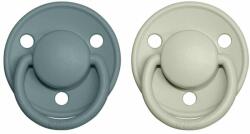Všetky značky||BIBS De Lux BIBS De Lux természetes gumicumi 2db - 1-es méret Island Sea / Sage