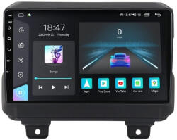 NAVIGPS Navigatie Jeep Wrangler din 2018-2022, Rezolutie 2K, Ecran QLED 9.5 inch, 8GB RAM si 128GB ROM, Android, Procesor Octacore, Slot sim 4G, Sunet DSP, Wireless Carplay