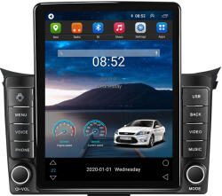 NAVIGPS Navigatie Hyundai i30 din 2011-2017 , Display TESLA 9.5 inch, 2GB RAM si 32GB ROM, Wireless Carplay si Android Auto, Procesor Octacore, Slot sim 4G, Sunet DSP, Camera Marsarier, Bluetooth, USB, Wi Fi,