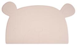 The Cotton Cloud SZILIKON TÁNYÉRALÁTÉT MACI LILI Változat: Blush pink
