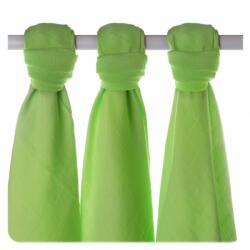 XKKO BMB Bambusz pelenka Colours 70x70 - Lime (3db)