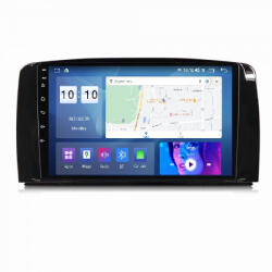 NAVIGPS Navigatie Mercedes R Class W251 din 2005-2017, Rezolutie 2K, Display QLED 9.5 inch, 4GB RAM si 64GB ROM, Android, Procesor Octacore, Slot sim 4G, Sunet DSP, Wireless Carplay si Android Auto, Camera Ma