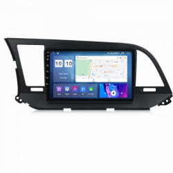 NAVIGPS Navigatie Hyundai Elantra din 2011-2016, Android 15 , 4GB RAM, Octacore, Slot Sim 4G, DSP, GPS, Wi-FI, Carplay, Android Auto, USB, Bluetooth, Waze, Touchscreen, 9 inch