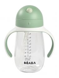 BÉABA Szívószálas pohár 300ml Variant: Sage Green