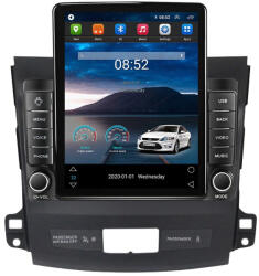 NAVIGPS Navigatie Peugeot 4007 si Citroen C Crosser din 2007 - 2013, Ecran TESLA 9.7 inch, 8 GB RAM si 128 GB ROM, Android 15, Slot Sim 4G, Procesor Octa Core, Carplay Wireless si Android auto, Procesor Sunet