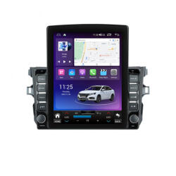 NAVIGPS Navigatie Toyota Corolla 2006 - 2013 Ecran TESLA 9.7 inch, 8 GB RAM si 128 GB ROM, Android 15, Slot Sim 4G, Procesor Octa Core, Carplay Wireless si Android auto, Procesor Sunet Digital DSP