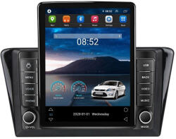 NAVIGPS Navigatie Peugeot 408 din 2014-2020, Display TESLA 9.5 inch, 2GB RAM si 32GB ROM, Wireless Carplay si Android Auto, Procesor Octacore, Slot sim 4G, Sunet DSP, Camera Marsarier, Bluetooth, USB, Wi Fi,