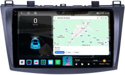 NAVIGPS Navigatie Mazda 3 , 2009 - 2012 8GB RAM si 128GB ROM, Ecran QLED 9 inch, Android 15, Procesor Octacore, Slot sim 4G, Sunet DSP, Wireless Carplay si Android Auto