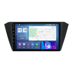 NAVIGPS Navigatie Skoda Fabia din 2015 - 2021, 4GB RAM si 64GB ROM, Ecran QLED 9 inch, Android 15, Procesor Octacore, Slot sim 4G, Sunet DSP, Wireless Carplay si Android Auto, Camera Marsarier