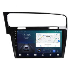 NAVIGPS Navigatie VW GOLF 7 din 2013-2017, Rezolutie 2K, Ecran QLED 10.5 inch, 8GB RAM si 128GB ROM, Android, Procesor Octacore, Slot sim 4G, Sunet DSP, Wireless Carplay si Android Auto, Camera Marsarier