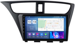 NAVIGPS Navigatie Honda Civic Hatchback din 2012-2017, Android 14, Wireless Carplay si Android Auto, 2GB RAM si 32GB ROM, Display IPS 9 inch, Camera Marsarier, Internet, Aplicatii, Wi Fi, Usb, Bluetooth