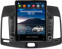 NAVIGPS Navigatie Hyundai Elantra din 2006 - 2012, Ecran TESLA 9.7 inch, 8 GB RAM si 128 GB ROM, Android 15, Slot Sim 4G, Procesor Octa Core, Carplay Wireless si Android auto, Procesor Sunet Digital DSP, Apli