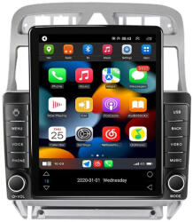 NAVIGPS Navigatie Peugeot 307 din 2002 - 2013, Ecran TESLA 9.7 inch, 4 GB RAM si 64 GB ROM, Slot Sim 4G, Procesor Octa Core, Carplay integrat, Procesor Sunet Digital DSP, Android, Aplicatii, Usb, Wi Fi,