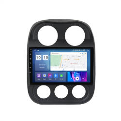 NAVIGPS Navigatie Jeep Compass 2010-2016 Android 14 , 4GB RAM , Procesor Quad Core , Wireless Carplay si Android auto , Display HD Touchscreen, Wi-Fi , Bluetooth, USB
