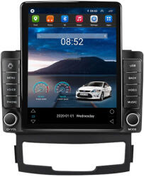 NAVIGPS Navigatie Ssangyong Korando 2010-2013 Ecran TESLA 9.7 inch, 8 GB RAM si 128 GB ROM, Android 15, Slot Sim 4G, Procesor Octa Core, Carplay Wireless si Android auto, Procesor Sunet Digital DSP, Aplic