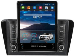 NAVIGPS Navigatie Skoda Superb 3 din 2015-2019, Display TESLA 9.5 inch, 2GB RAM si 32GB ROM, Wireless Carplay si Android Auto, Procesor Octacore, Slot sim 4G, Sunet DSP, Camera Marsarier, Bluetooth, USB, Wi F
