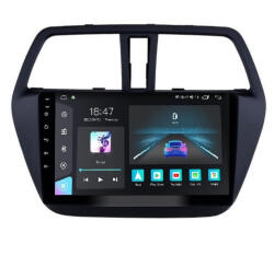 NAVIGPS Navigatie Suzuki S Cross din 2012-2017, Rezolutie 2K, Ecran QLED 9.5 inch, 8GB RAM si 128GB ROM, Android, Procesor Octacore, Slot sim 4G, Sunet DSP, Wireless Carplay