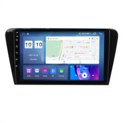NAVIGPS Navigatie Skoda Superb 3 din 2015-2019, Android 15, Wireless Carplay si Android Auto, 2GB RAM si 32GB ROM, Display IPS 9 inch, Camera Marsarier, Internet, Aplicatii, Wi Fi, Usb, Bluetooth