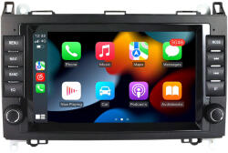 NAVIGPS Navigatie Mercedes Vito Sprinter Viano A B Class VW Crafter, 4 GB RAM si 64 GB ROM, Slot Sim 4G, Procesor Octa Core, Carplay, Sunet DSP, Android, Aplicatii, Usb, Wi Fi, Bluetooth