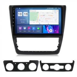NAVIGPS Navigatie Skoda Yeti 5L din 2009 - 2014, 4GB RAM si 64GB ROM, Ecran QLED 9 inch, Android 15, Procesor Octacore, Slot sim 4G, Sunet DSP, Wireless Carplay si Android Auto, Camera Marsarier